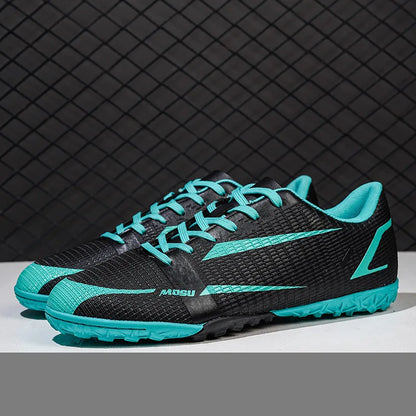 New Outdoor Men Soccer Shoes Adult Cleats Long Spikes Football Boots Training Sport Footwear Sneakers Non Slip Training Unisex