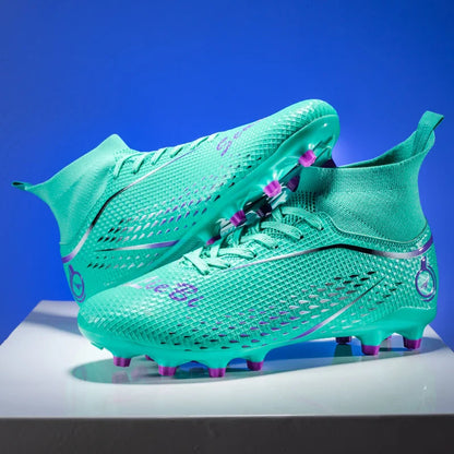 New MenFootball Boots High-quality  Soccer Shoes Professional Outdoor FG/TF Non-Slip Soccer Cleats Training Shoes Ultralight