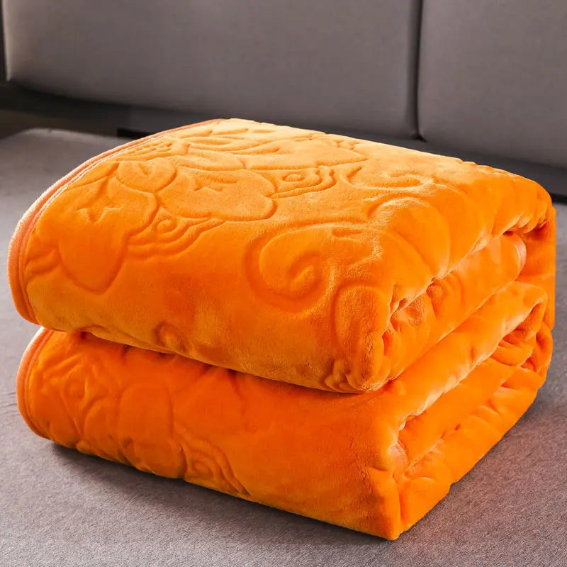 Soft Warm Solid Velvet Blanket Autumn Winter Warm Couch Bed Throw Blankets Home Decor Sofa Cover Bedding Bedspread Blanket