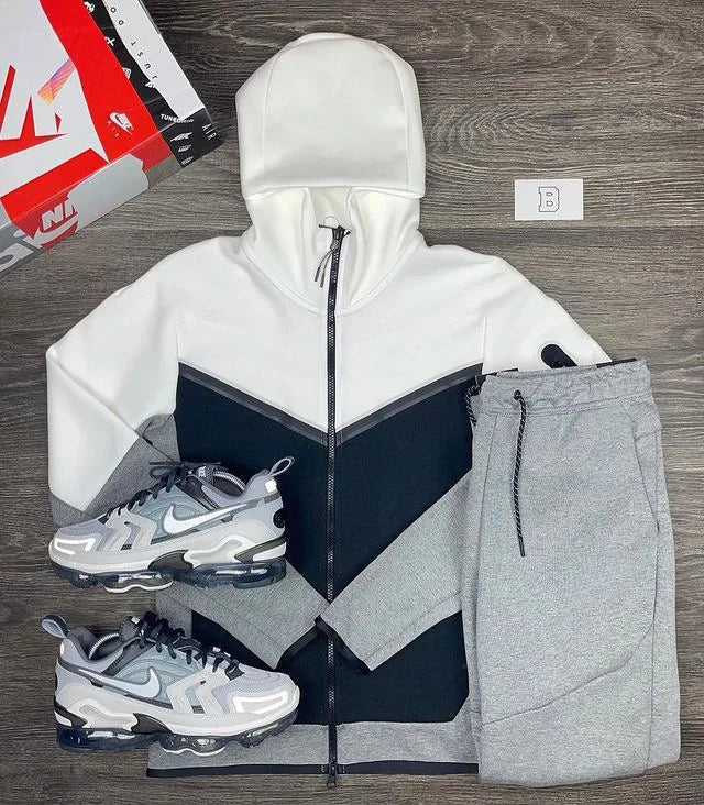 2025 men's new jogging suit, sweater, hoodie, jacket, sweatpants, 2-piece suit, men's fashion casual autumn and winter jacket.
