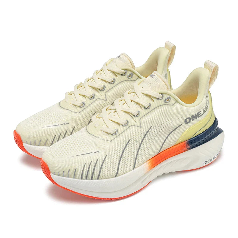 Cushioning Running Shoes For Men Suitable Heavy Runners Lace Up Sports Women Non-slip Outdoor Athletic Male Sneakers