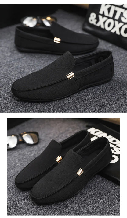 Fashion Men Casual Shoes Luxury Brand Men Loafers Breathable Comfort Slip-on Mens Driving Shoes lightweight Lazy Shoes Moccasins