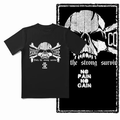 Coolmind YG Body building gym Cotton Exclusive Graphic Men T shirt for men cotton Big Size Cool BLACK men's novelty tee shirt