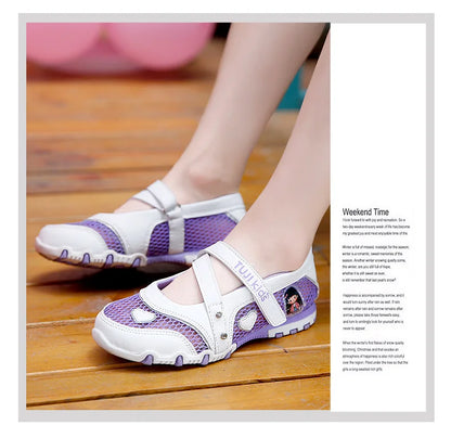 2024 New Summer High Quality Non-slip Children Shoes Girls Fashion Sandals Cartoon Princess Sandals Kids Flat