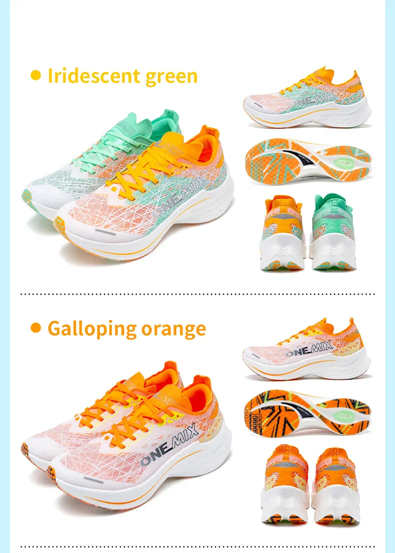 Carbon Plate Running Shoes Shock Absorption Ultra-light Sports Shoes
