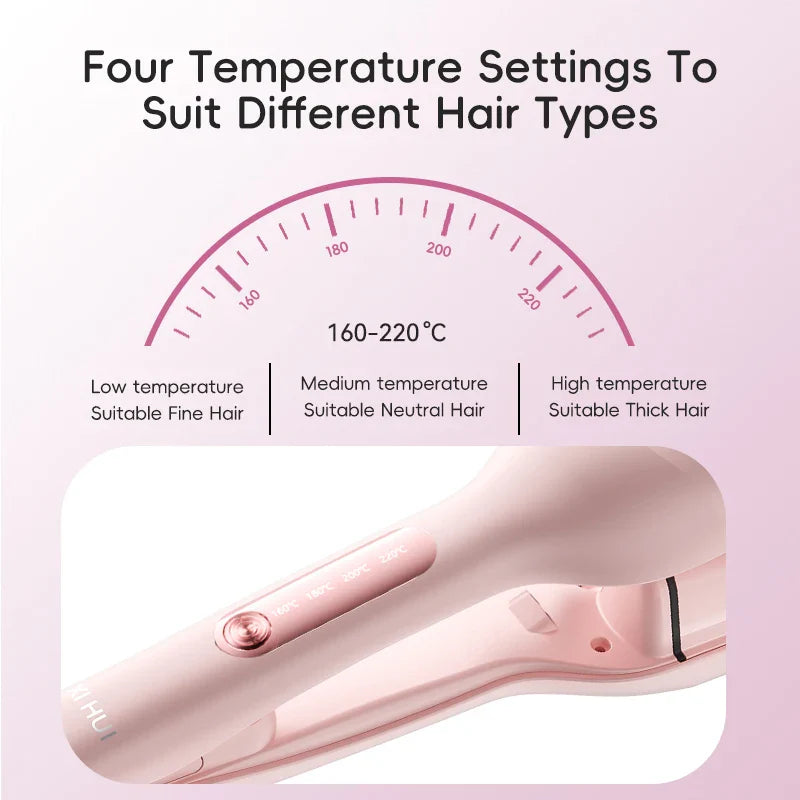 Hair Curling Iron Wand Ceramic Ionic Styling Tool for Wavy Hair Care Salon Quality 32mm Curling Iron Large Wave