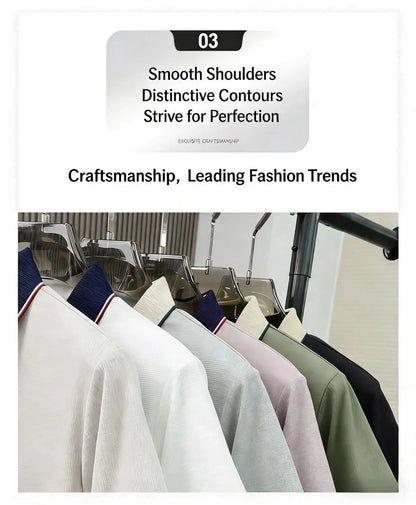Luxury fashion brand summer designer new exquisite embroidered polo shirt personalized men's comfortable breathable short sleeve