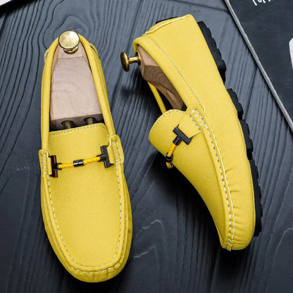 Loafers Men Comfortable Casual Walking Loafer Driving Shoes Flat Man Wedding Office Party Breathable Sneakers Men Shoes Loafers