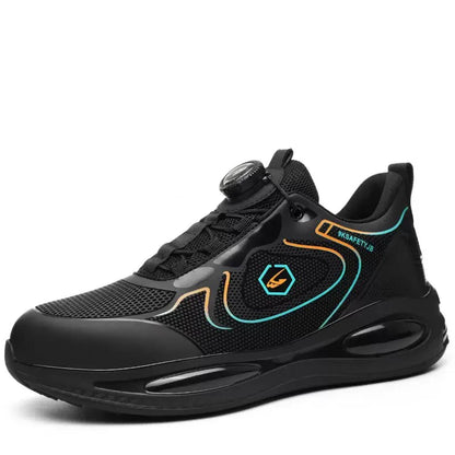 Safety Shoes Impact-Resistant & Puncture-Resistant Steel Toe Safety Shoes Export New Style Knob Shoes Wear-Resistant Shoes