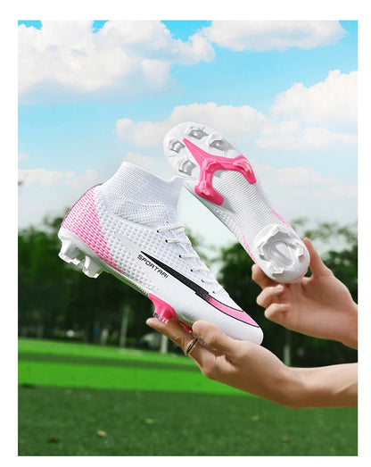 Men TF Football Boots Sneakers Indoor Comfortable High Quality Training Male Soccer Shoes Non Slip Sports Football Shoes Match