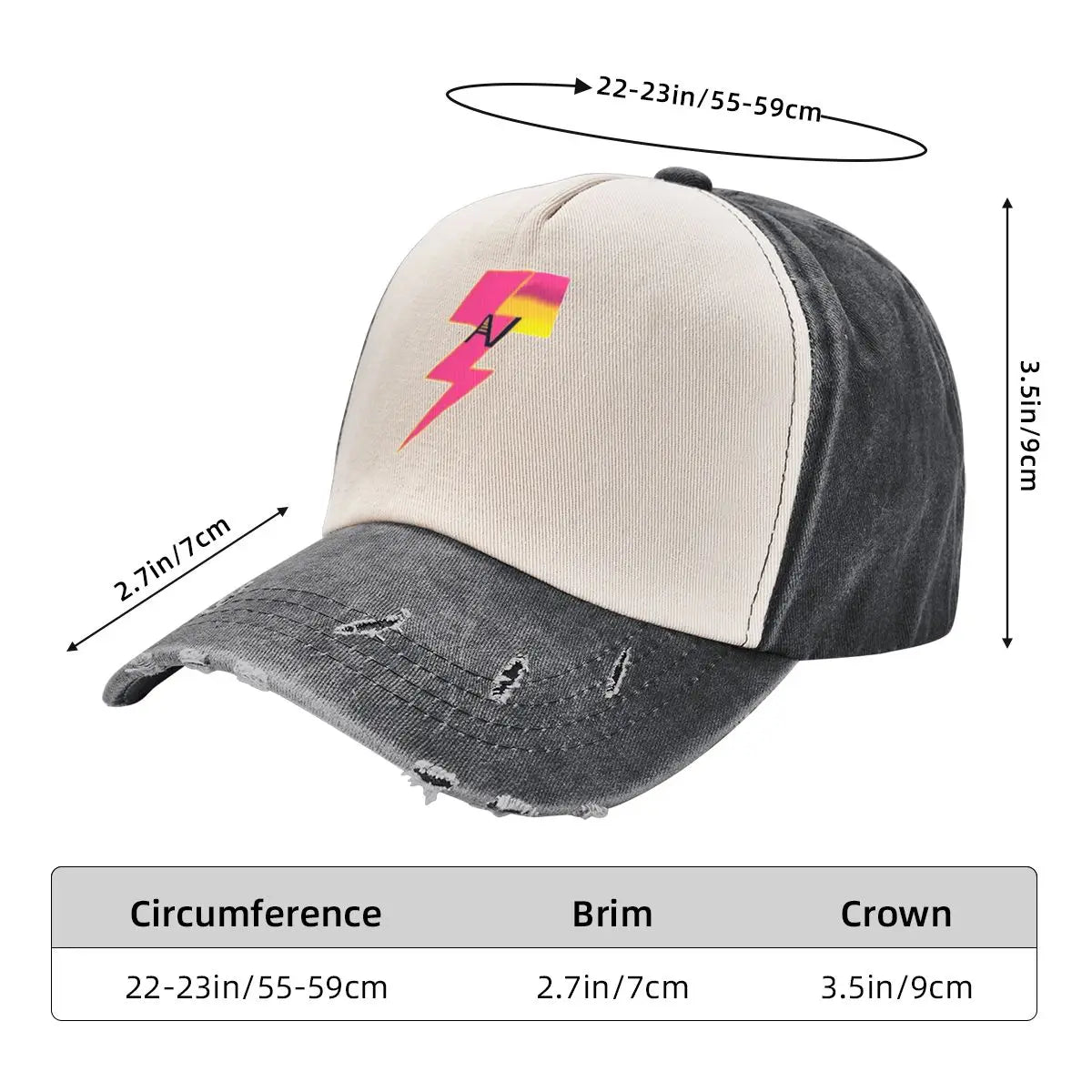 Multicolor Baseball Hat