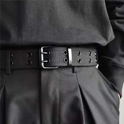 Men Belts Canvas Nylon Webbing Belt Fashion Casual Designer Unisex Belts High Quality Sports Military Strap Cargo Pants Belt