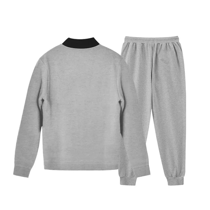 2025 Men's Fitness Sports Style Outdoor Casual Zipper Set In Stock