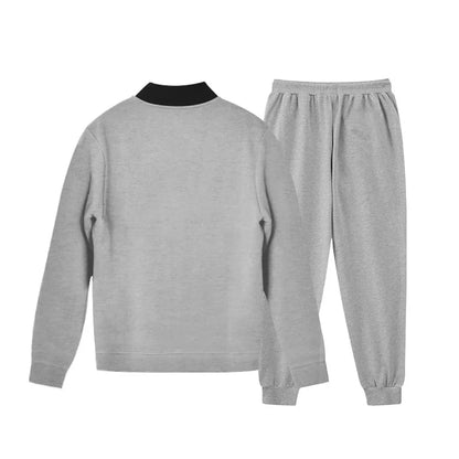 2025 Men's Fitness Sports Style Outdoor Casual Zipper Set In Stock