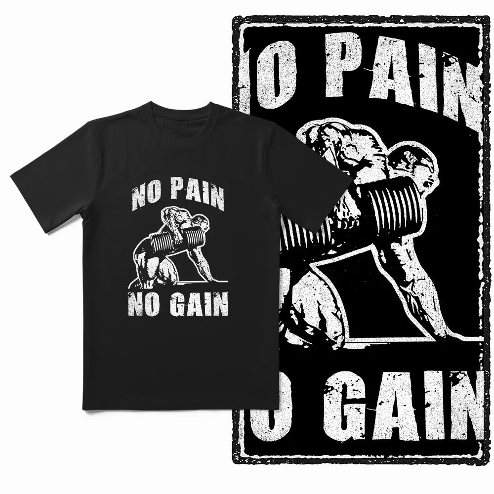 Coolmind YG Body building gym Cotton Exclusive Graphic Men T shirt for men cotton Big Size Cool BLACK men's novelty tee shirt