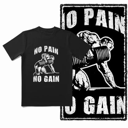 Coolmind YG Body building gym Cotton Exclusive Graphic Men T shirt for men cotton Big Size Cool BLACK men's novelty tee shirt