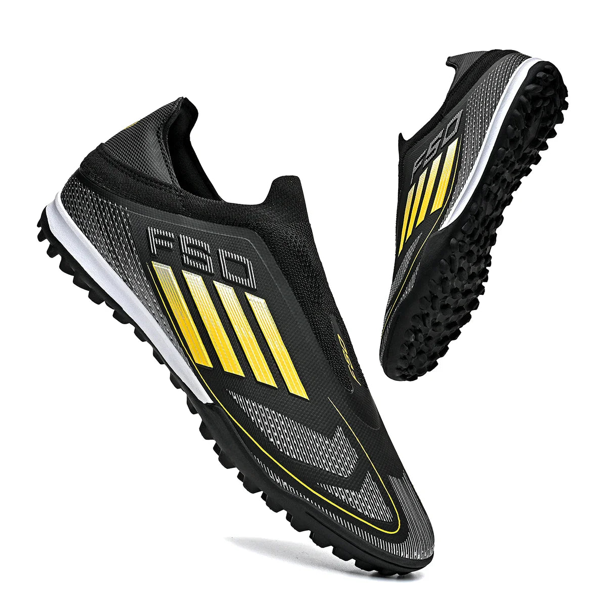New Men Soccer Shoes Cleats Outdoor Sport Football Boots Non Slip Training Boys Breathable Adult Long Spikes Match Comfortable