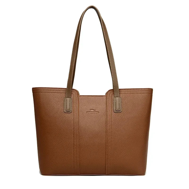 Genuine Brand Women Bags Designer High Quality Soft Leather Large Women 2024 Shoulder Bag Messenger Handbag Shopping Messenger