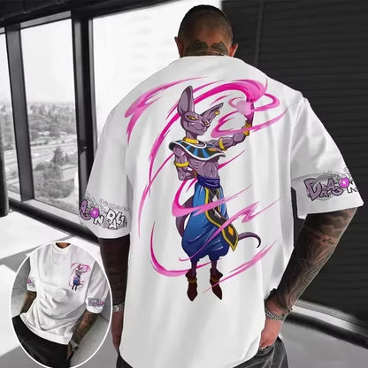T-Shirt Summer New Men's and Women's Casual Versatile Harajuku Plus Size Short Sleeve Top