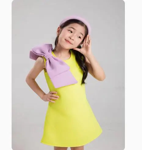 Summer Dress Children Princess Evening Gown Wedding Birthday Party Girls Dresses A3194 Vestidos Ropa Para Niña
