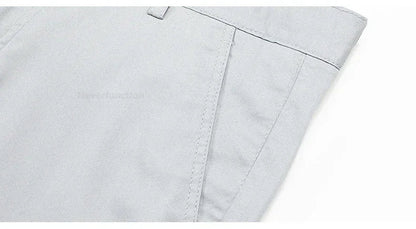 Summer New Men's Bamboo Fiber Slim Business Casual Pants Fashion Classic Breathable Designer Formal Long Trouser Male Clothing
