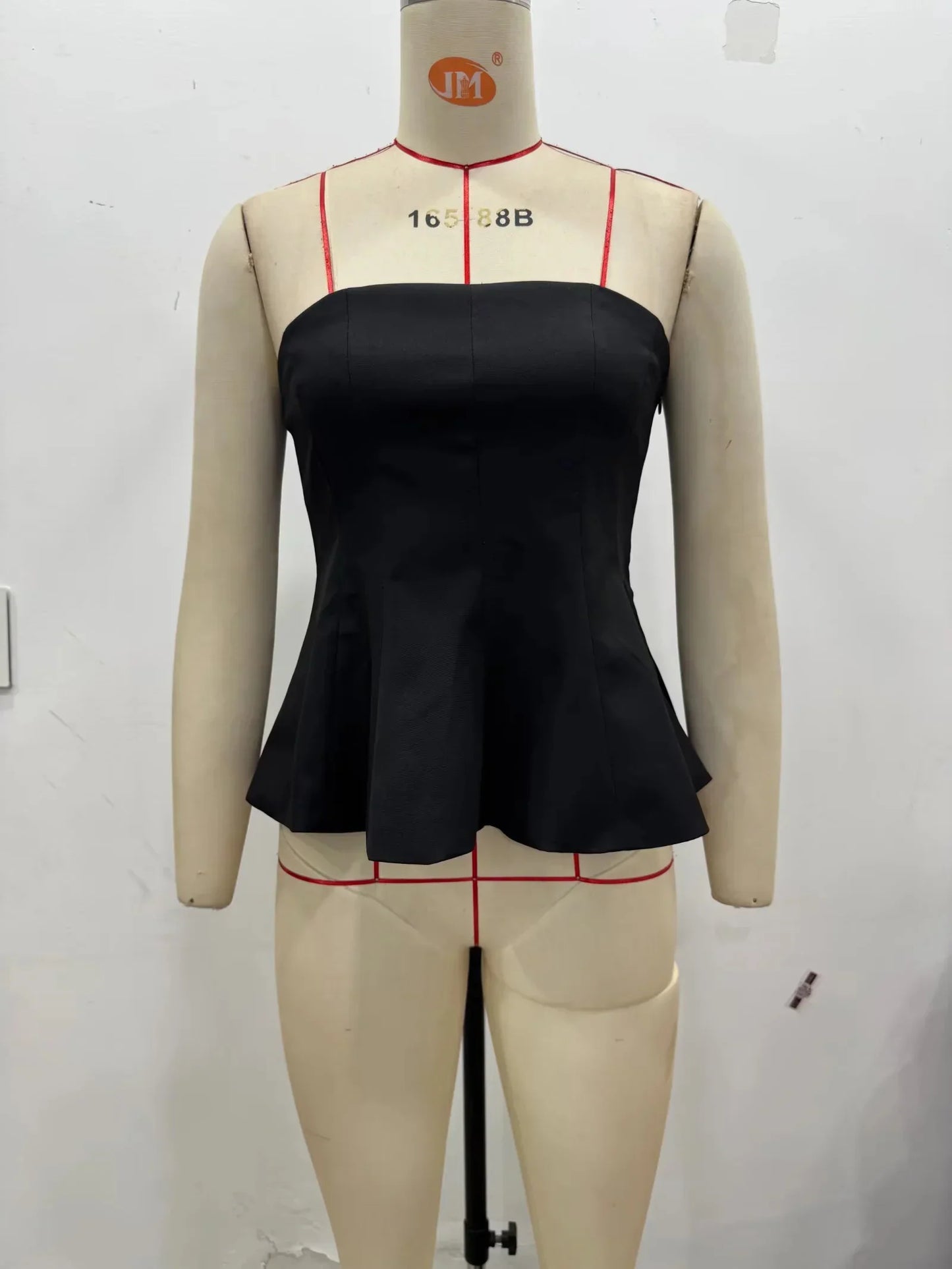 2026 Spring Summer Butter Yellow Sexy Women Tops Fashion Solid Strapless Short Tops Chic Streetwear Ladies Tops