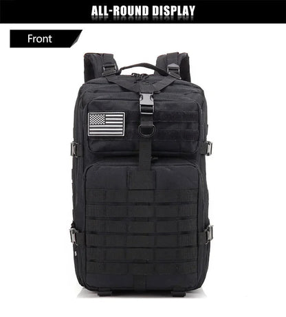 45L Man Tactical Backpacks Outdoor Traveling Bags Outdoor 3P School Pack EDC Molle Pack For Trekking Hunting Bag