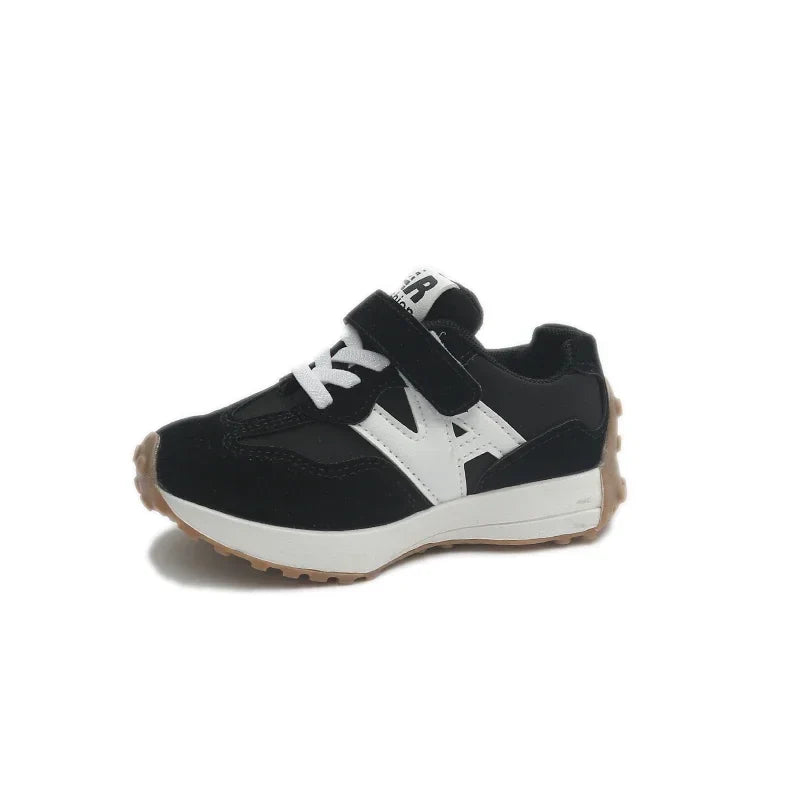 Children Tennis Shoes Patchwork Versatile Boys School Basketball Shoes Kids Fashion Causal Girls Outdoor Sneakers Breathable