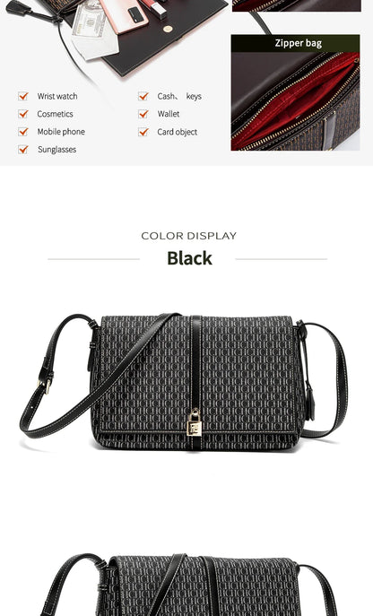 Retro Design Women's New Shoulder Bag Fashionable and Diverse Business Commuter Large Capacity New Shoulder Bag