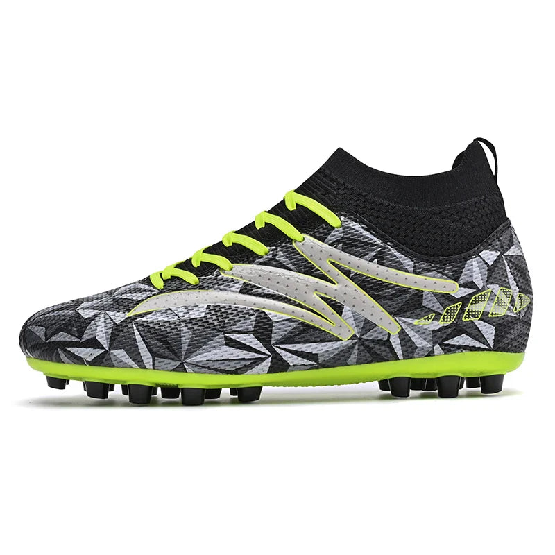New Men Football Boots Breathable Sport Training Soccer Shoes Cleats Sport Outdoor TF Futsal Match Turf Grass Drop Shipping