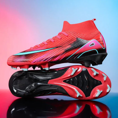New Men Football Boots Ultralight Training Soccer Shoes Breathable Unisex Professional Wholesale Indoor Futsal Drop Shipping