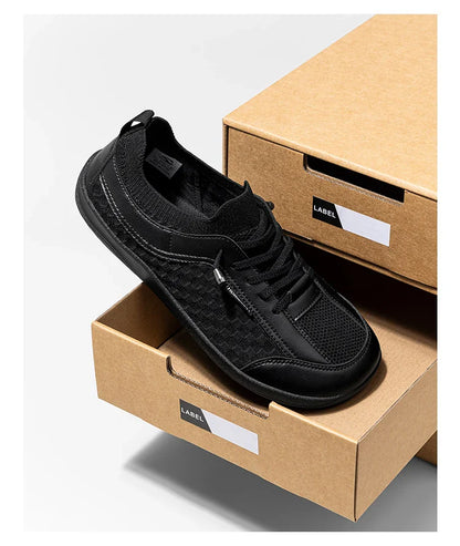 Men Barefoot Shoes Women Slip On Wide Toe Walking Sneaker | Zero Drop Sole | Lightweight Breathable Minimalist Shoes
