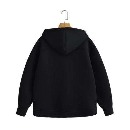 Zip up Hoodies Women Autumn Hooded Sweatshirt Woman Long Sleeve Oversized Women's Sweatshirts Zip Hoodie Women Jackets