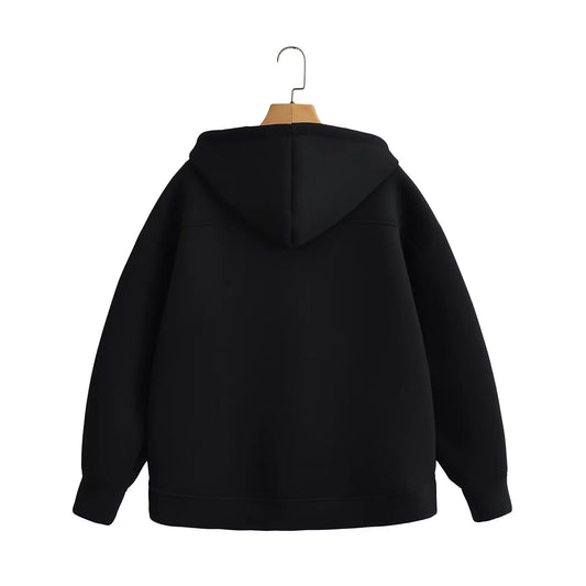 Zip up Hoodies Women Autumn Hooded Sweatshirt Woman Long Sleeve Oversized Women's Sweatshirts Zip Hoodie Women Jackets