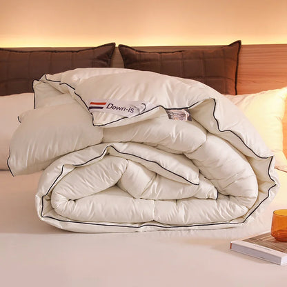 New winter thick quilt core, feather velvet quilt, spring and autumn warm thick quilt, suitable for all seasons