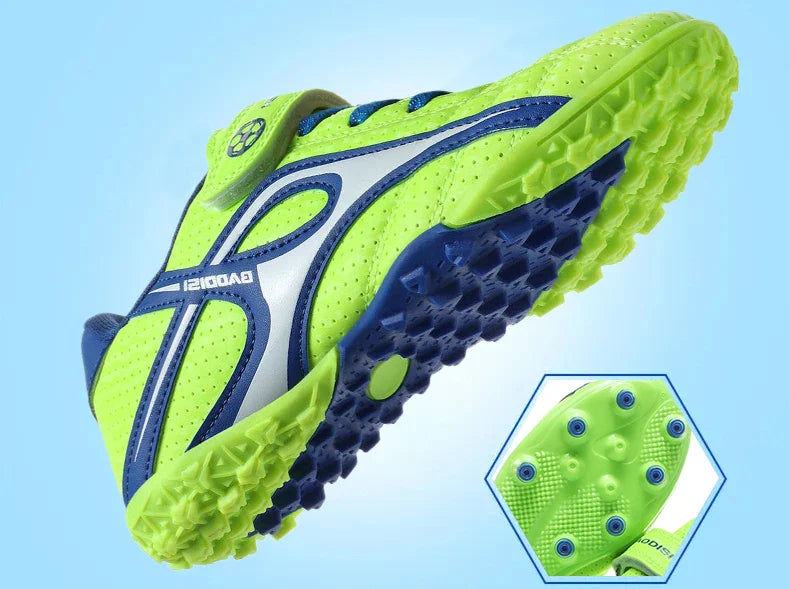 Children Football Shoes Grass Society Indoor Training Original Boys Soccer Shoes Cleats Non Slip Kids Football Field Boots New