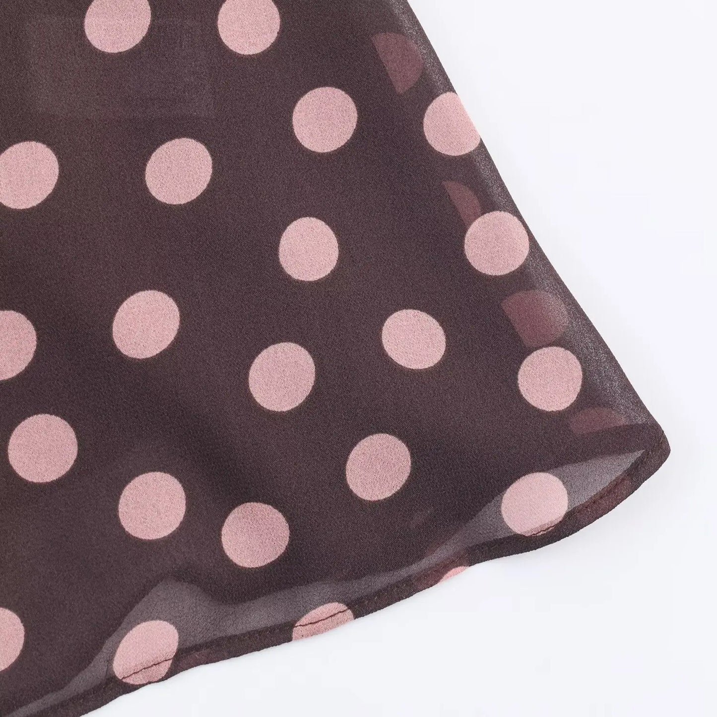 Women's Summer New Polka Dot Hanging Neck High Neck Top With Lace Up Design Lady Sleeveless Backless Sexy High Street Vest Top