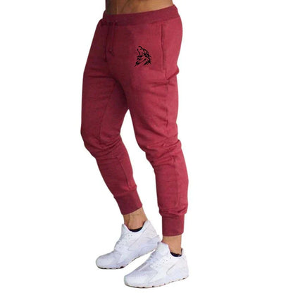 2026 New Casual Pants Men's Jogger Sweatpants Large Size Elastic Waist Sports Trousers Loose Fitness Clothes Spring Thin Section