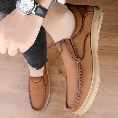 Luxury Designer Brand Shoes for Men 2024 Cheap Shoes With Free Shipping Men's Natural Leather Sneakers Man Trend 2024 Loafers