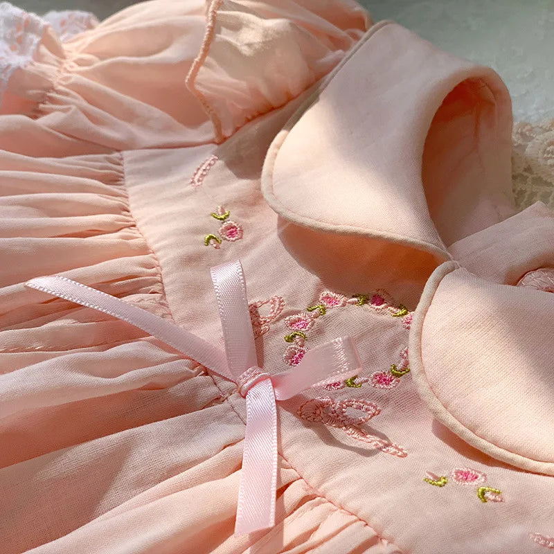 Children's Clothing, Children's Dresses, Summer Clothes, New Girls' Stylish Mesh Dresses, Baby Girls' Princesses