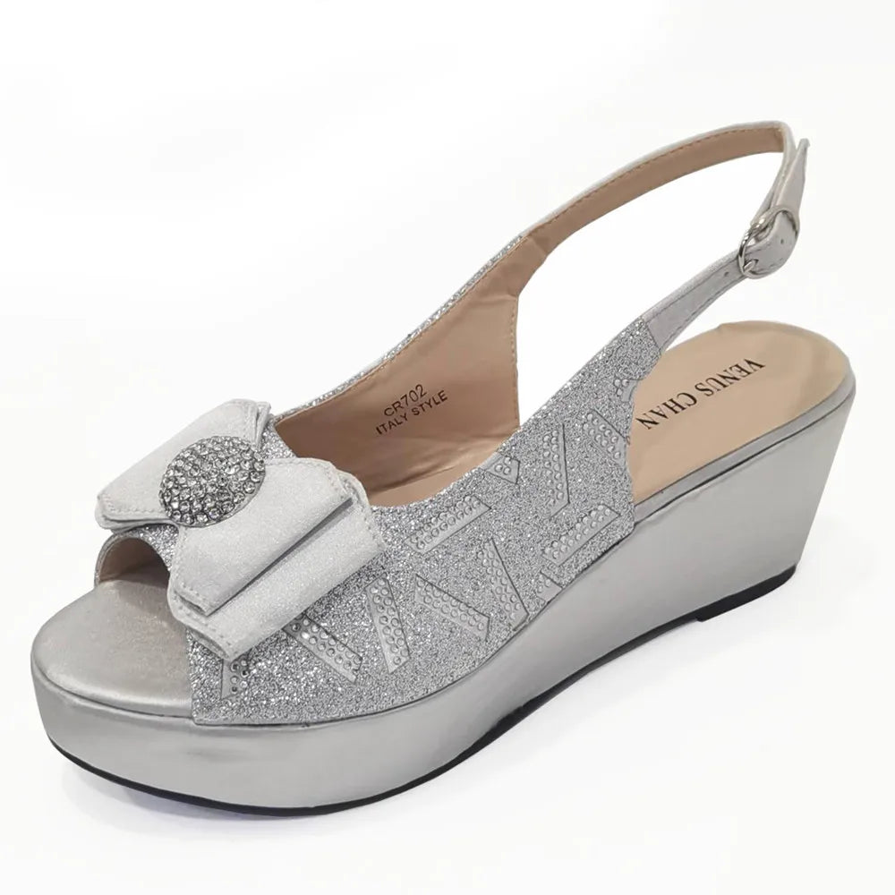 Sapatos e bolsas italianos combinando 2024, festa feminina de salto para cor café, design italiano, casamento, sapatos de tamanho maior