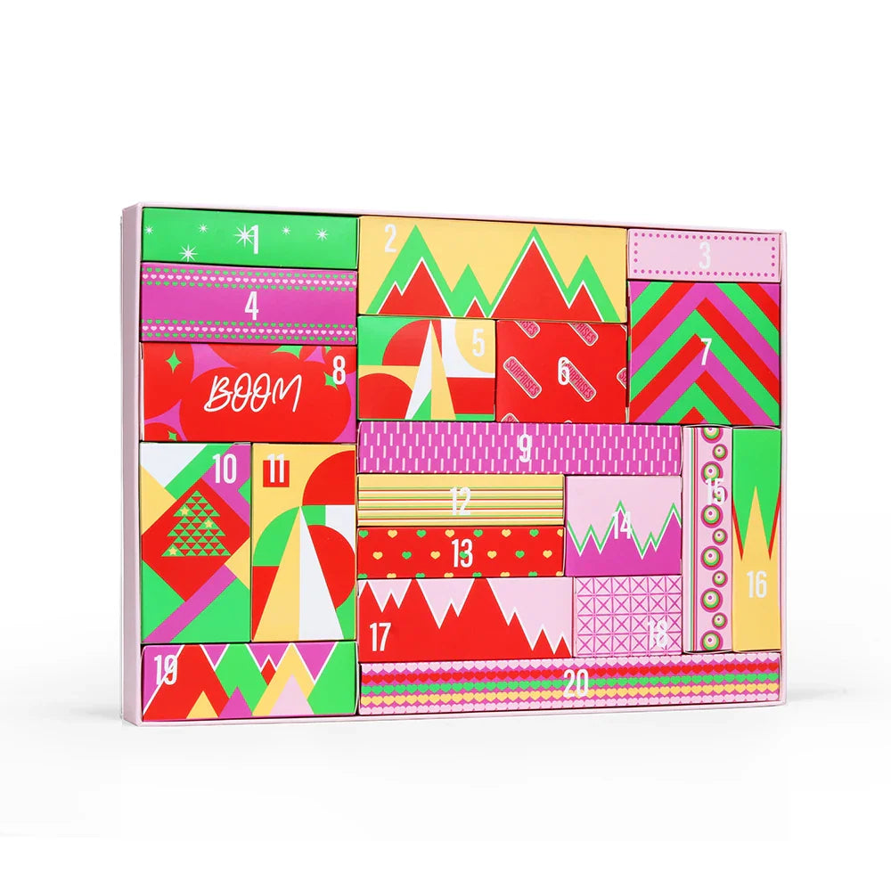 POPFEEL Surprise Gift Box Makeup Set for Girls – 20-Piece Face, Eye, and Lip Cosmetics and Beauty Tools Combination Set.