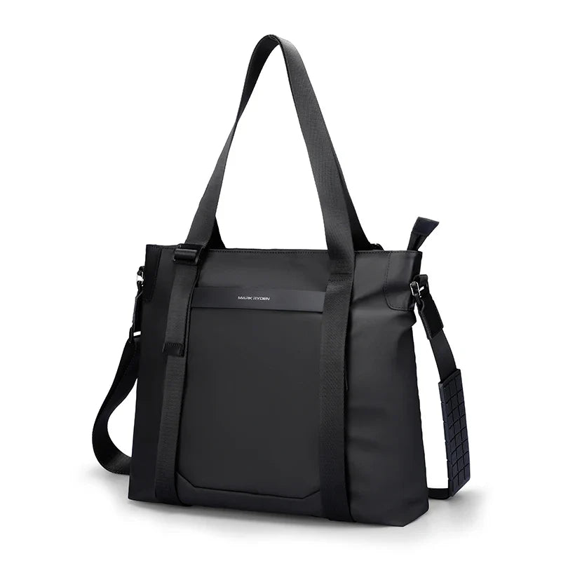 Multifunctional leather messenger bag men Black Crossbody Bag Large Capacity Stylish Men Shoulder Bag men