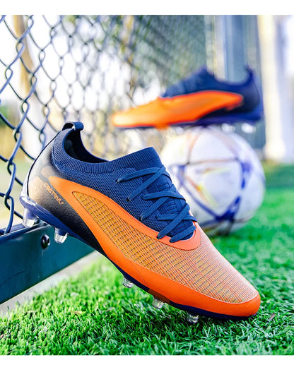 New 2026 Men Soccer Shoes Kids Cleats Grass Adult Professional Football Boots Ultralight Non-Slip Boys Training Soccer Boot