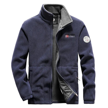 Norway Outdoors Polar Fleece Jacket Men Thicken Thermal Fleece Tactical Sport Coat Militar Softshell Hiking Outdoor Army Jackets
