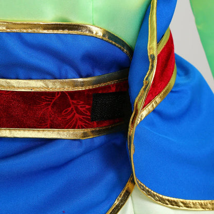Girl Hua Mulan Princess Costume Children Chinese Hanfu Dress Costumes of Ancient Chinese Person Halloween Carnival Clothing