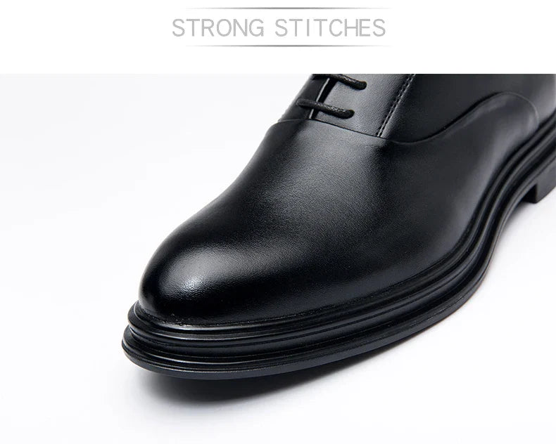 Men's Dress Shoes Classic Office Social Oxford Leather Shoes Men Trend Wedding Casual Business Shoes For Men Formal Leather Shoe