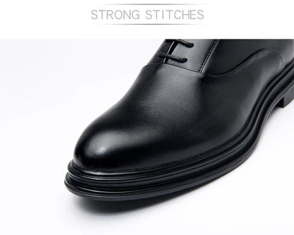 Men's Dress Shoes Classic Office Social Oxford Leather Shoes Men Trend Wedding Casual Business Shoes For Men Formal Leather Shoe