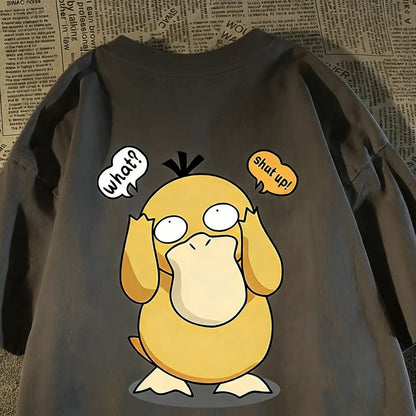 Anime T Shirt Man Women Cotton Short Sleeve Tee Streetwear Clothes Oversized Casual Top Summer Fashion Unisex