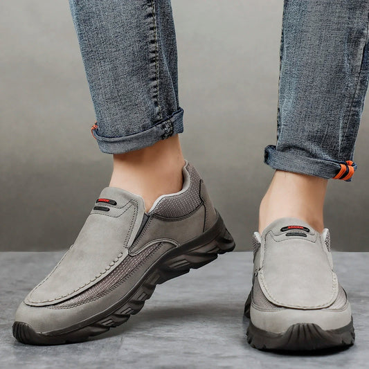 Tênis Masculino Mocassins Tênis Masculino 2024 Nova Moda Artesanal Retrô Lazer Mocassins Sapatos Zapatos Casuales Hombres Sapatos Masculinos